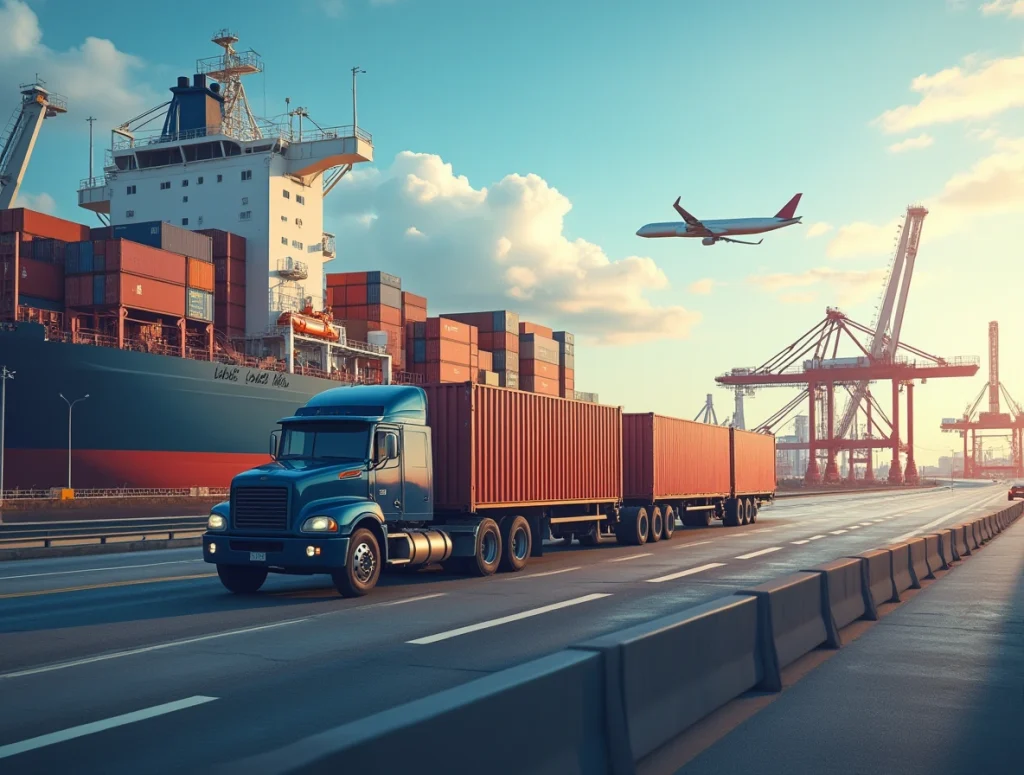 Steps of International Cargo Transportation from Origin to Destination