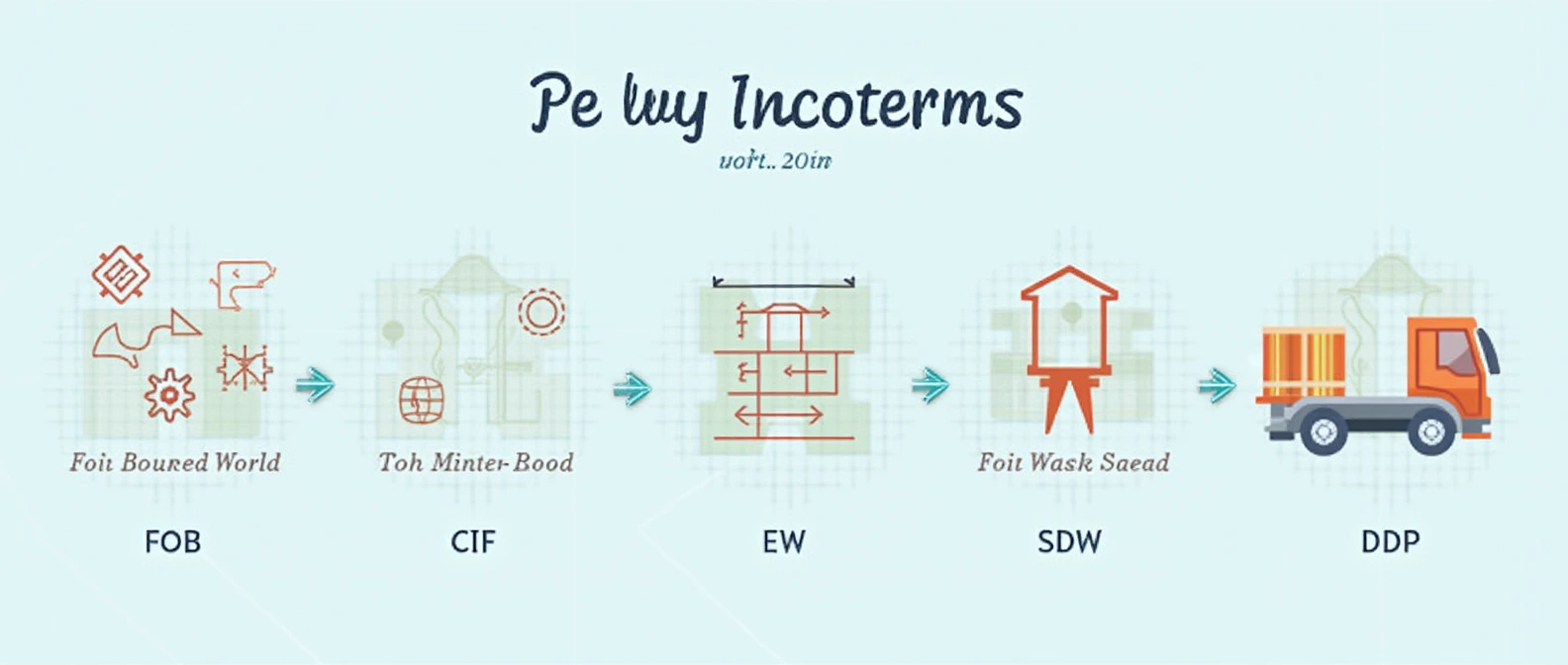 اینکوترمز (Incoterms) 10 اصطلاح مهم در حمل و نقل بینالمللی