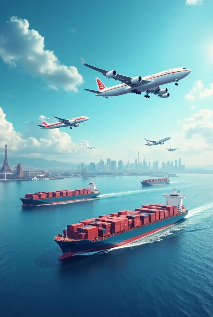 نقش شرکتهای کشتیرانی و ایرلاینها در حمل و نقل بینالمللی
