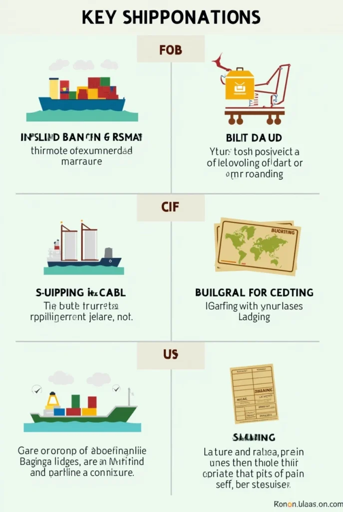 10 اصطلاح مهم در حمل و نقل بینالمللی