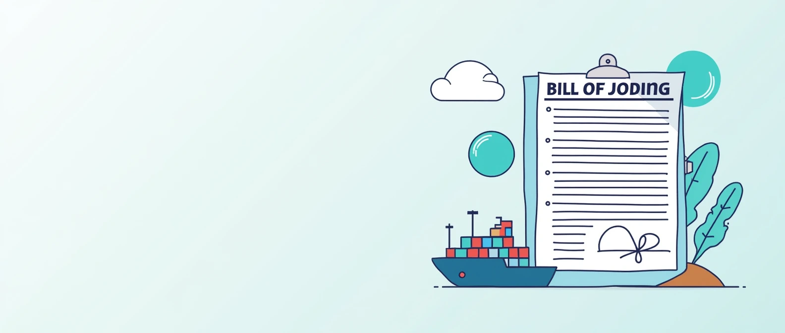 بیل بارنامه (Bill of Lading – B/L) 10 اصطلاح مهم در حمل و نقل بینالمللی