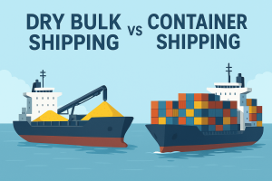 حمل و نقل فله خشک یا کانتینری | مقایسه کامل مزایا، معایب و کاربردها