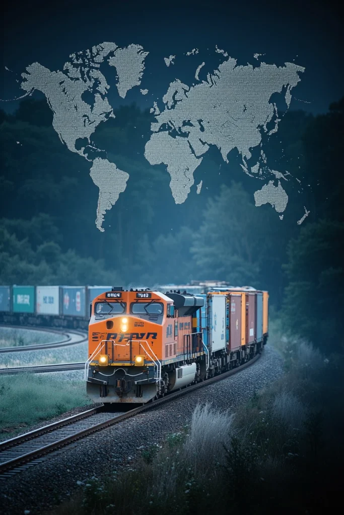 قطارهای باربری در حملونقل بینالمللی؛ انواع، مزایا و کاربردها
